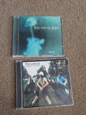 The Verve CD Lot - Villains & Urban Hymns - Teal, White, Black